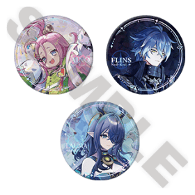 缶バッジ 全3種 （アイノ／フリンズ／ラウマ）