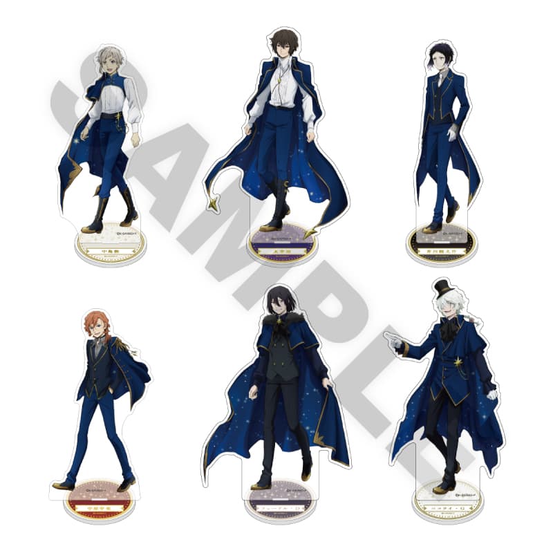 全6種・オープン アクリルスタンド